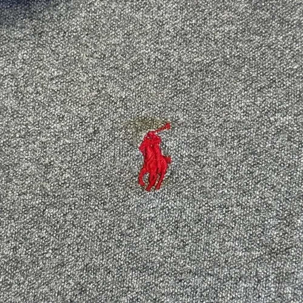 Polo Ralph Lauren Grey Slim Fit 100% Cotton Polo Shirt Classic Style Men's XL